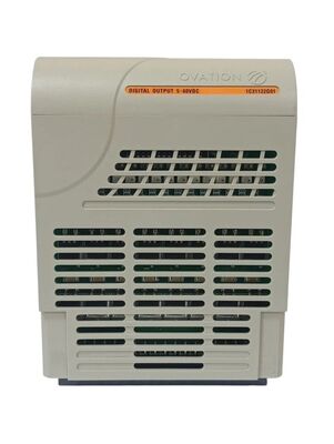 Westinghouse Ovation 1C31122G01 16-Channel Digital Output Module with 5-60VDC Range and IP67 Protection