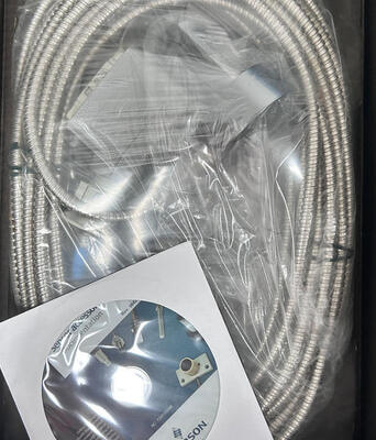 EPRO PR9268/203-000 Absolute Vibration Transducer Vertical Version with Armored 10m Cable and Harting Connector for Industrial Monitoring