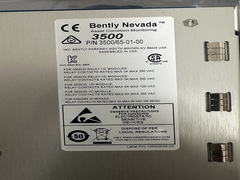 Bently Nevada Machinery Condition Monitoring 3500/65-01-00 16-канальный температурный монитор