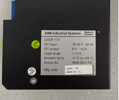 DSSR 170 48990001-PC ABB Power Supply Unit for DC-input
