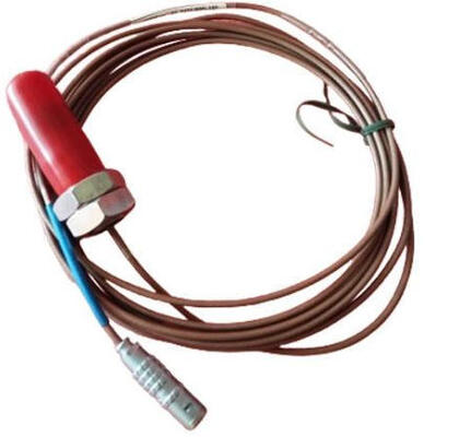 EPRO PR6424/000-100 Eddy Current Sensor with M18 x 1.5 Thread and 5m Lemo Cable for Non-Contact Displacement and Vibration Monitoring