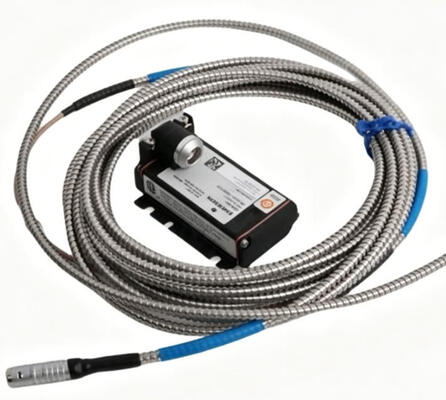 EPRO PR6424/014-040 Eddy Current Sensor with M18x1.5 Thread 10m Armored Cable and Lemon Connector for Vibration Monitoring